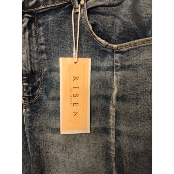 NWT...Risen Los Angeles High Rise Jeans with Flare Legs 2XL - Picture 4 of 16